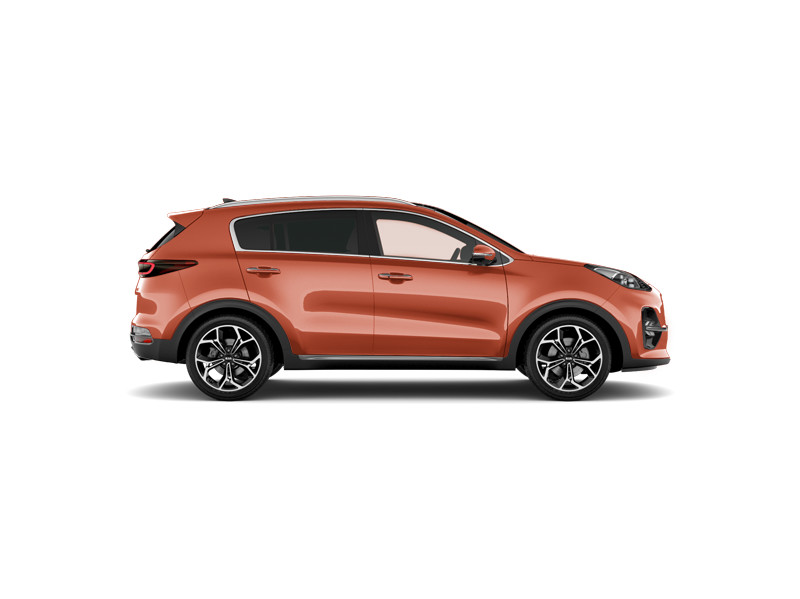 Kia New-sportage, не металлик, оранжевый